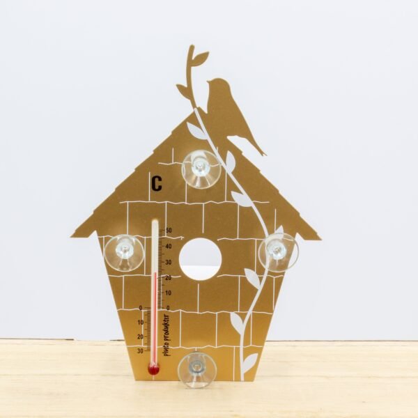 Birdhouse Thermometer